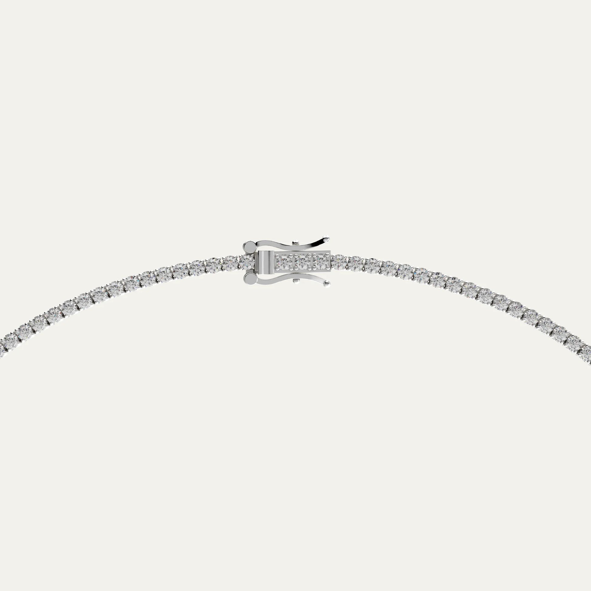 Goldmacher Canes 2mm tennis chain in silver closure