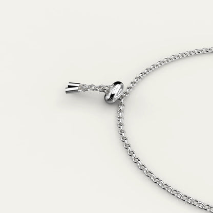 Goldmacher Lyric 925 Silver Moissanite Bolo Bracelet – Adjustable Star-Adorned Design for Birthdays, Anniversaries, or Unique Gifting.