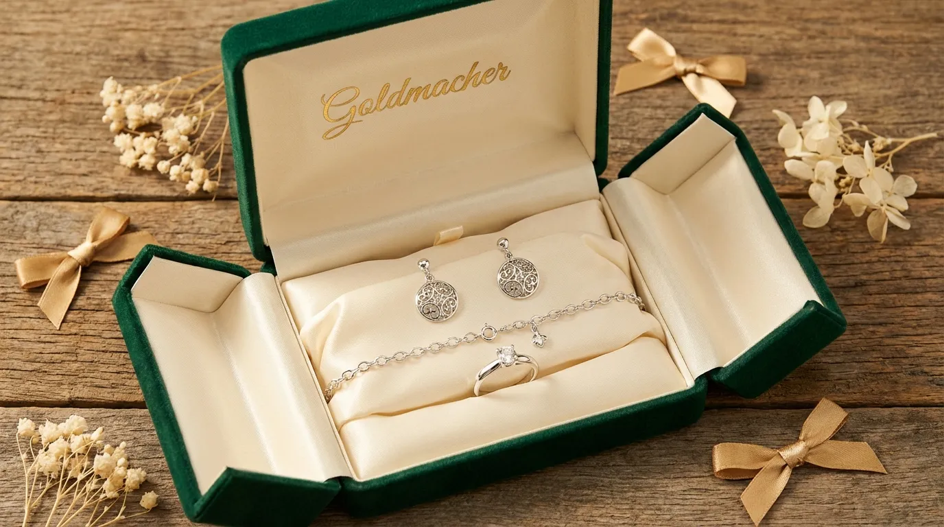 Curated jewelry gift set in luxury box